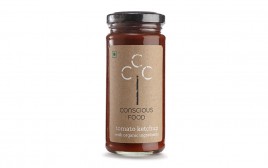 Conscious Food Tomato Ketchup with Organic Ingredients  Glass Jar  250 grams